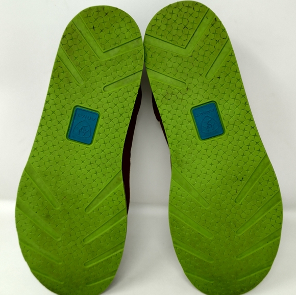 Ariat Leather Slip On Comfort Loafers Women's Size 10 - Picture 9 of 10